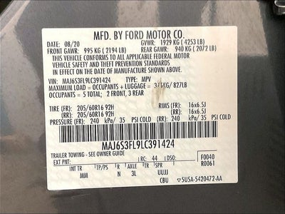 2020 Ford EcoSport S