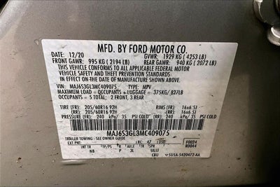 2021 Ford EcoSport SE