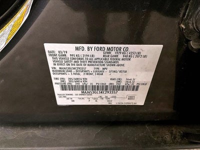 2019 Ford EcoSport SE