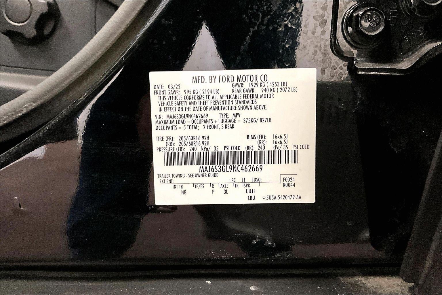 2022 Ford EcoSport SE