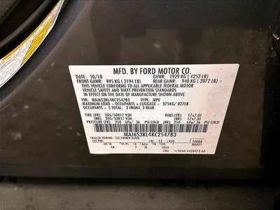2019 Ford EcoSport Titanium
