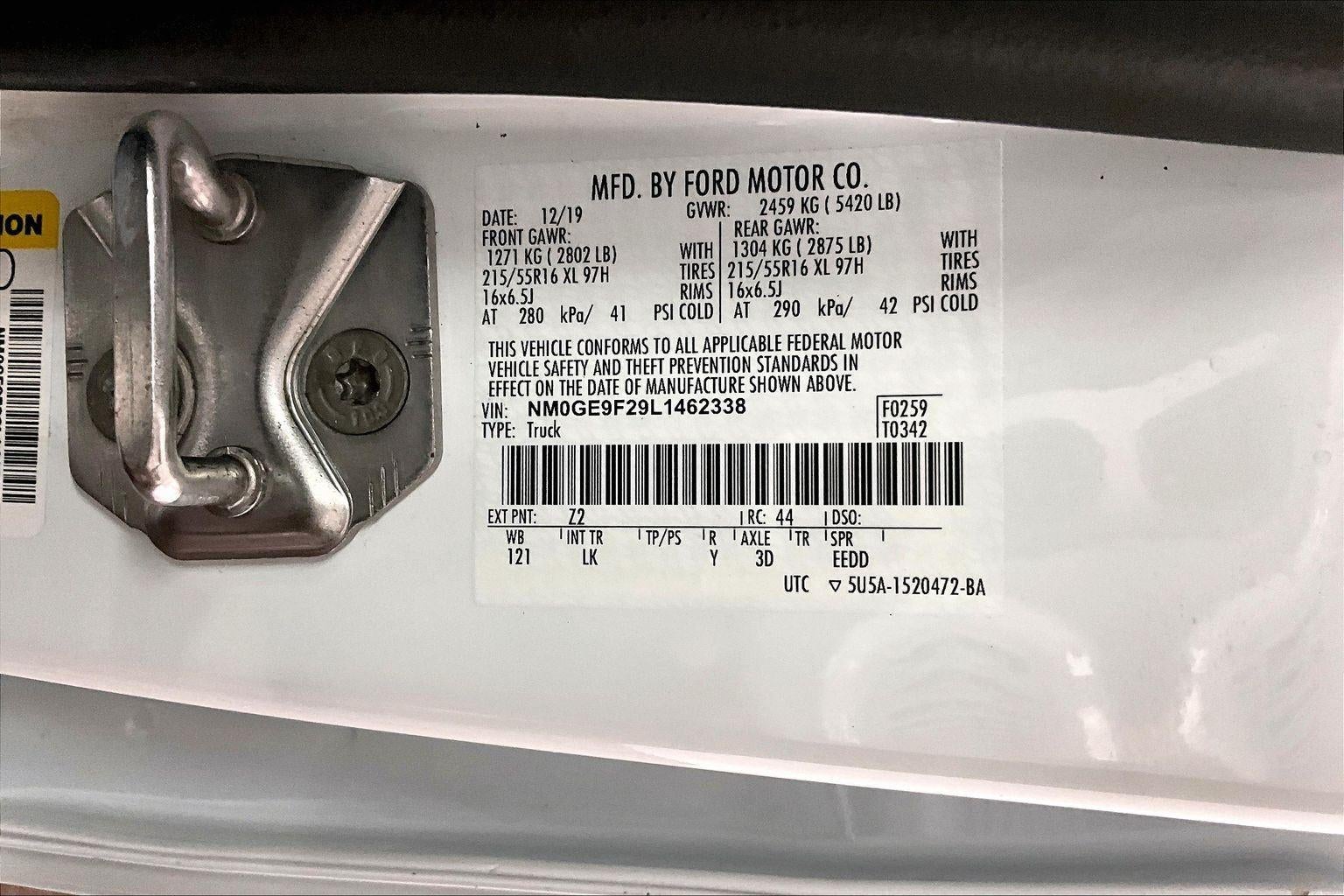 2020 Ford Transit Connect Wagon XLT