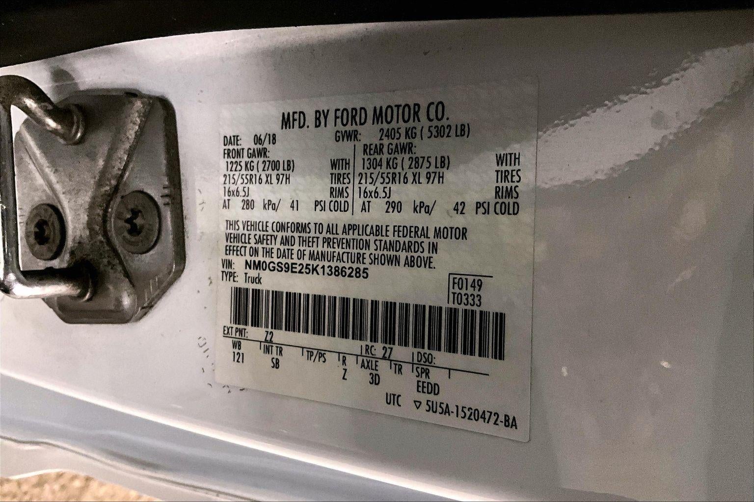 2019 Ford Transit Connect Wagon XL