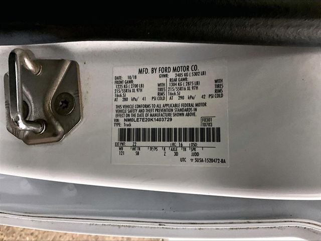 2019 Ford Transit Connect XL