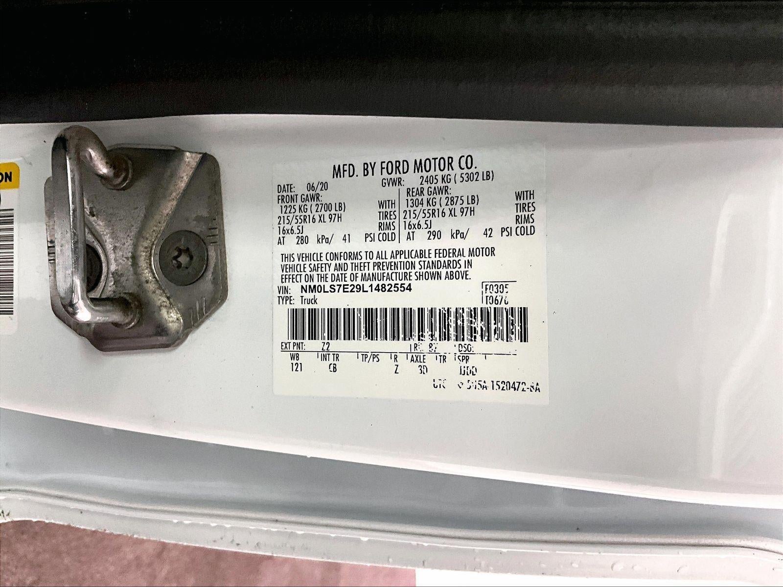 2020 Ford Transit Connect Van XL