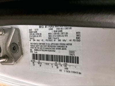 2022 Ford Transit Connect Van XL