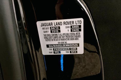 2014 Jaguar F-TYPE V8 S