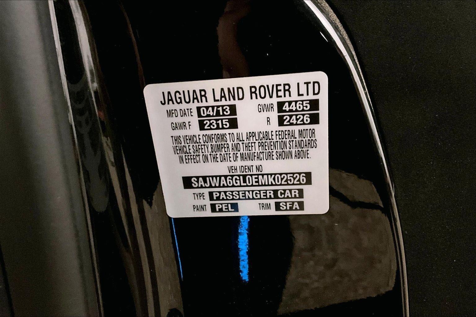 2014 Jaguar F-TYPE V8 S