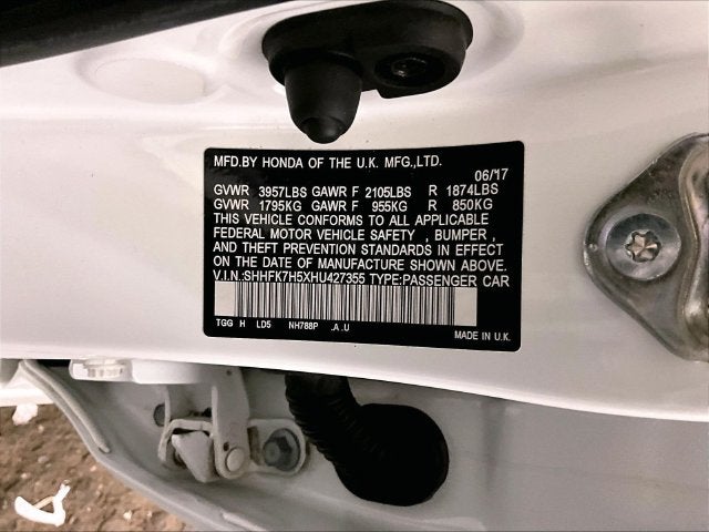 2017 Honda Civic EX