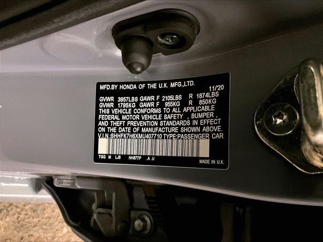 2021 Honda Civic EX