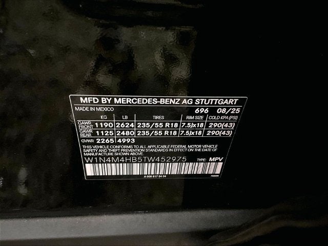 2026 Mercedes-Benz GLB GLB 250 4MATIC®
