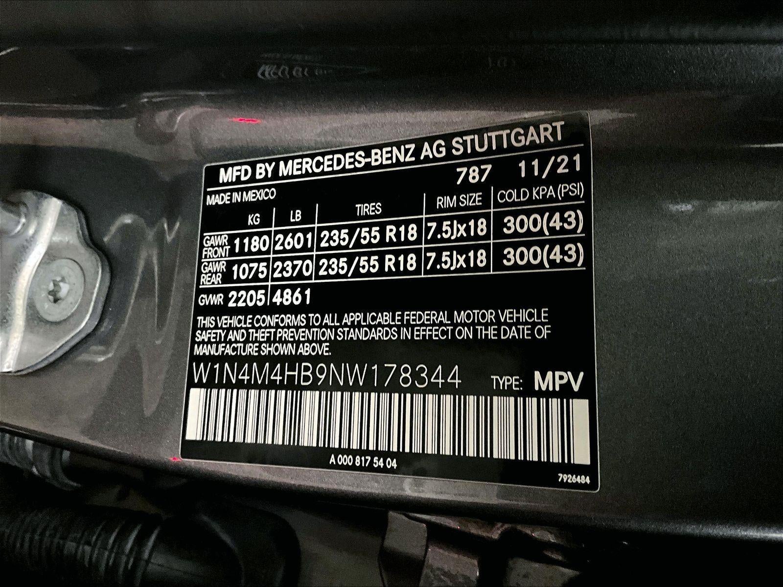 2022 Mercedes-Benz GLB GLB 250