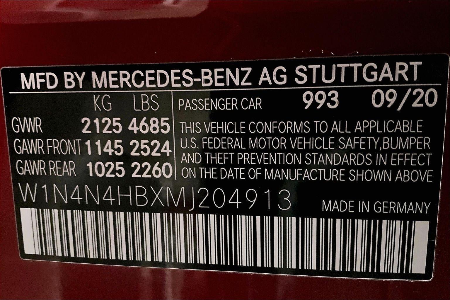 2021 Mercedes-Benz GLA GLA 250