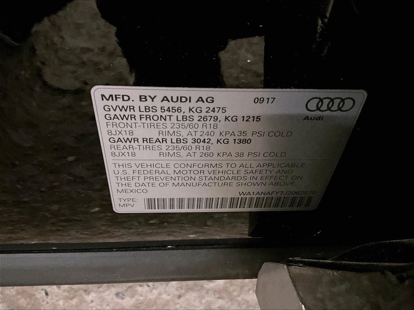 2018 Audi Q5 Premium