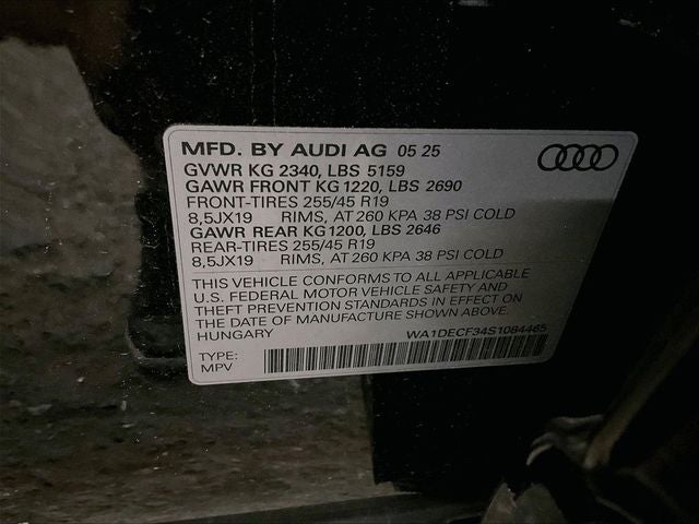 2025 Audi Q3 Premium S Line quattro