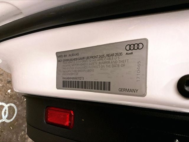 2021 Audi A4 40 Premium quattro