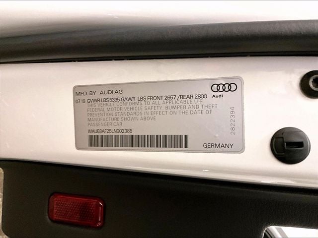 2020 Audi A6 2.0T Premium Plus quattro