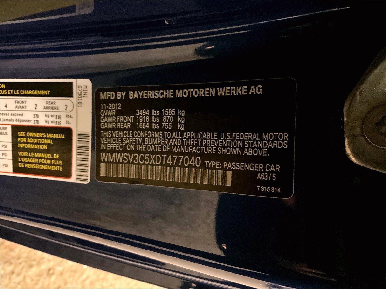 2013 MINI Cooper Hardtop S