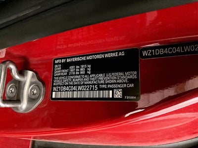 2020 Toyota Supra 3.0