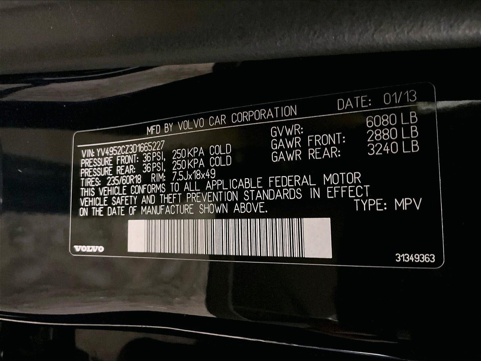 2013 Volvo XC90 Platinum