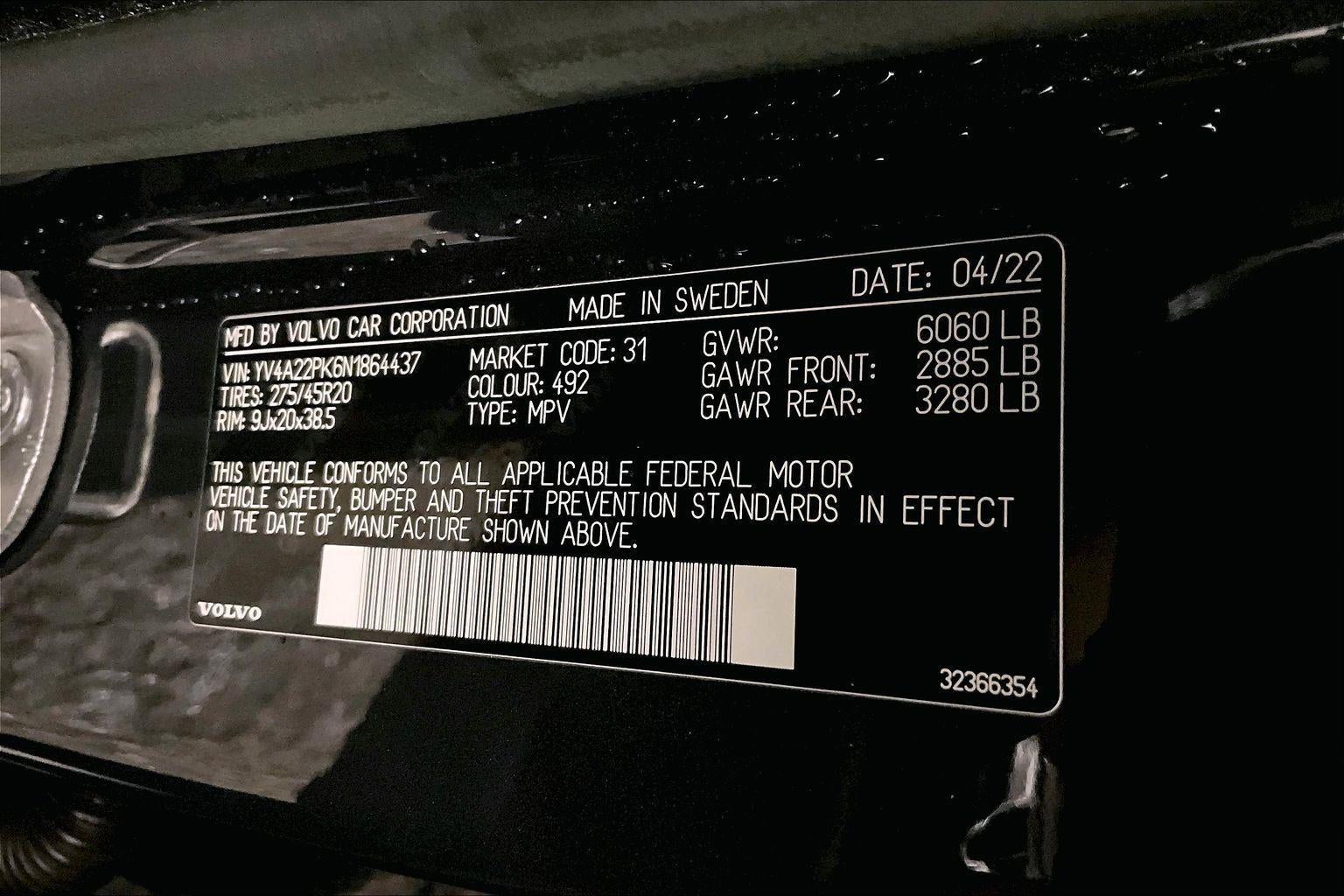 2022 Volvo XC90 Momentum