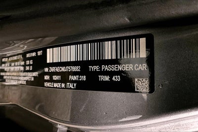 2018 Alfa Romeo Giulia Ti