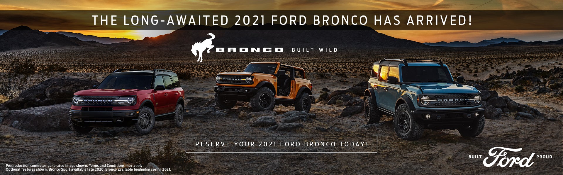 The 2021 Ford Bronco Has Arrived